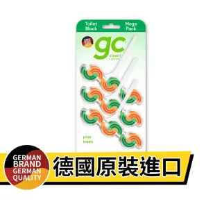 【德國gc clean】懸掛式浴廁馬桶清潔球45gx3串(沉靜松木香)