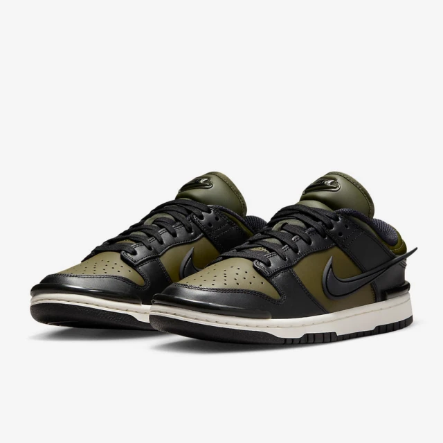 NIKE 耐吉 運動鞋 休閒鞋 女鞋 W NIKE DUNK LOW TWIST Army Khaki Black 黑綠色(DZ2794300)