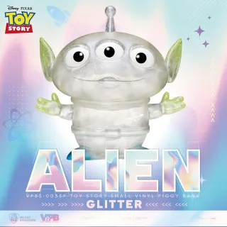 【Beast Kingdom 野獸國】玩具總動員 三眼怪 小型搪膠存錢筒 極光限定版(送禮推薦)