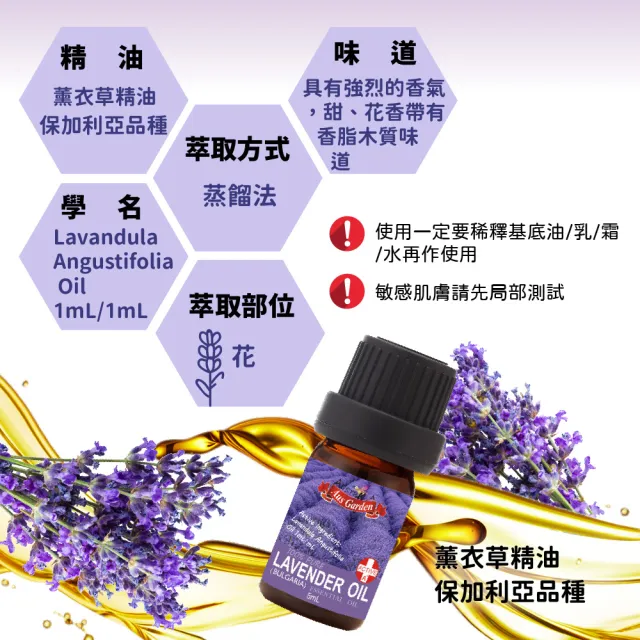【Ausgarden 澳維花園】精油擴香木組-藍膠尤加利/茶樹/薰衣草(4+1組合 三款任選)