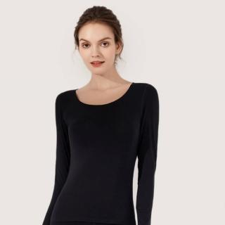 【YOLOMI】買一送一 莫代爾輕量保暖發熱衣-共2入(男發熱衣/女發熱衣/兒童發熱衣：60支頂級莫代爾)
