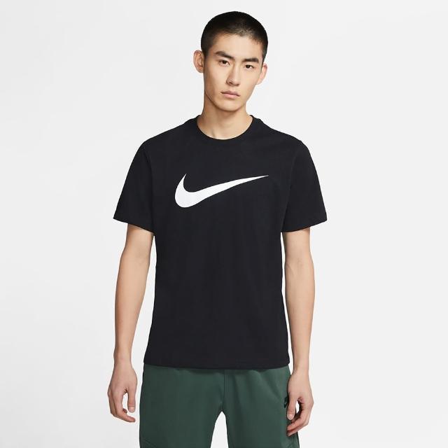 【NIKE 耐吉】短袖上衣 男 AS M NSW TEE ICON SWOOSH 黑 DC5095-010(3S3693)