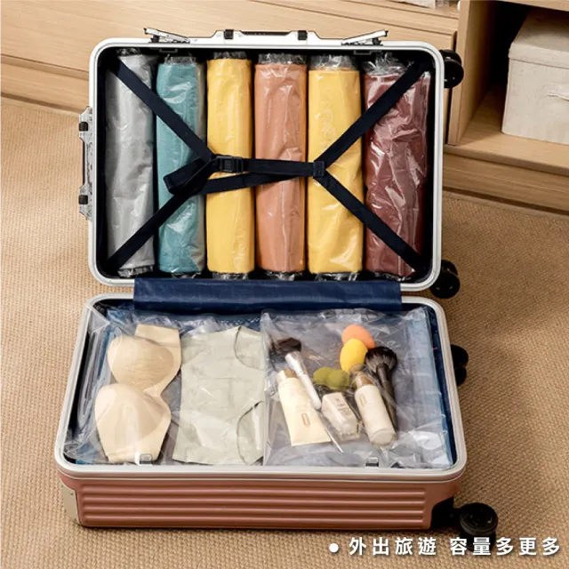【ONE HOUSE】大創系真空壓縮袋-25件套 中x8+大x8+特大x8+手泵(1組) EC