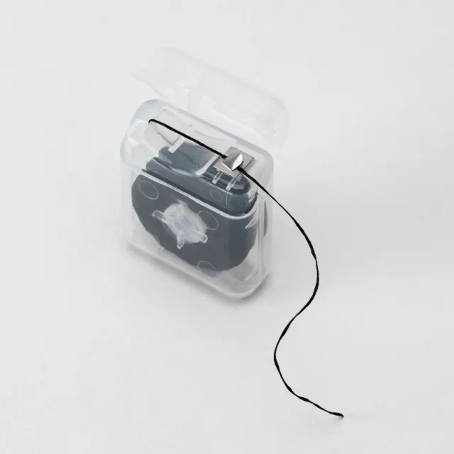 【MUJI 無印良品】牙線/黑 長度50m