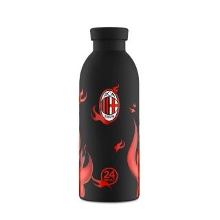 【24bottles】官方直營 雙層保溫瓶 500ml - 限量聯名 AC Milan X 24Bottles(輕量、僅275g! 減少攜帶負重)