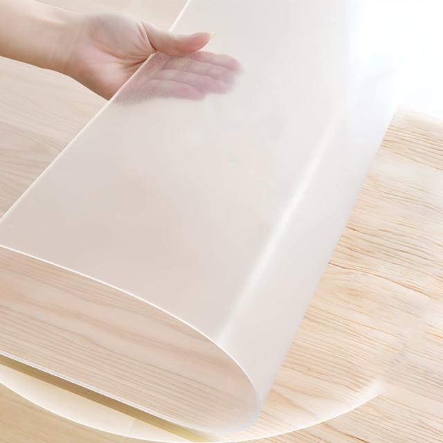 【上手家居】磨砂透明桌墊60X120cm(軟玻璃桌墊/塑膠桌墊/PVC桌墊)