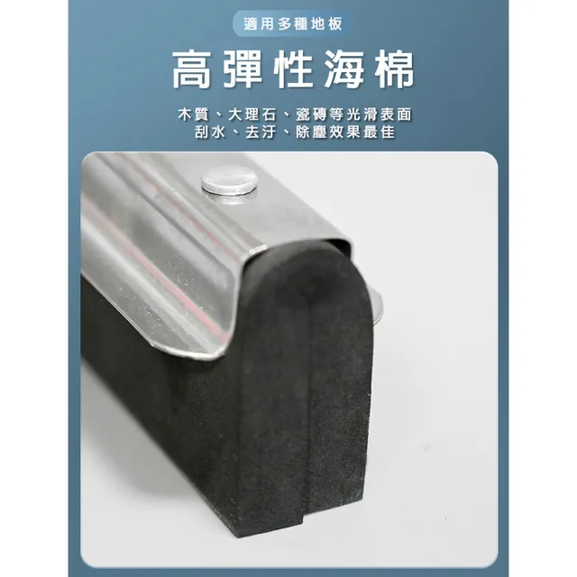 【VICTORY】長桿雙層海綿大刮水器75cm-1支(推水器 除水器 掃把 玻璃刮刀 大面積 特大尺寸)