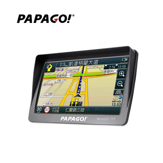 【PAPAGO!】WAYGO!777 7吋智慧型衛星導航