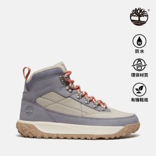 【Timberland 官方旗艦】女款紫色Motion 6防水中筒健行鞋(A2K14ES8)