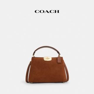 【COACH】蔻馳官方直營 ELIZA CARRYALL迷你肩揹包-黃赭色(CW181)