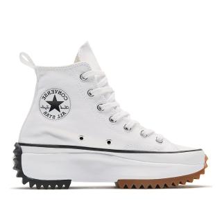【CONVERSE】RUN STAR HIKE HI 白 休閒鞋 男女鞋 帆布鞋 高筒 厚底(166799C)