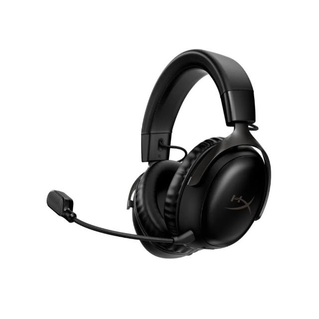 【HyperX】Cloud III Wireless — 無線電競耳機 黑色(77Z45AA)