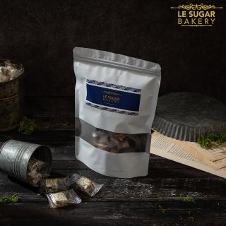 【LeSugar Bakery 樂糖烘焙】夾鏈好攜袋 豆漿芝麻核桃牛軋糖200克(好吃不黏牙 春節新年送禮 過年禮盒)