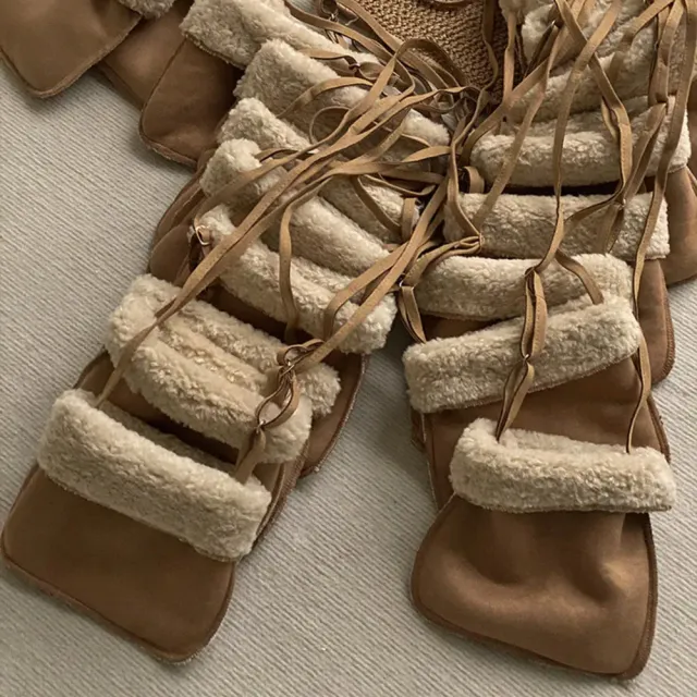 【SeasonsBikini】雙11 麂皮毛絨側背包-158(側背包麂皮包毛絨包包)