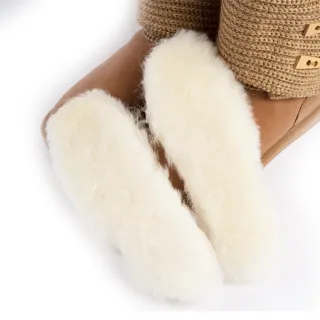 【鞋博士嚴選鞋材】純正羊毛鞋墊 厚毛款不掉毛保暖鞋墊(滑雪寒冬保暖雙腳雪地靴)