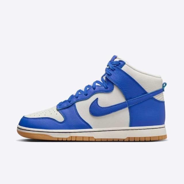 【NIKE 耐吉】Dunk Hi Retro SE 男 運動休閒鞋 舒適 百搭 高筒 奶白 藍(FV6612-001)