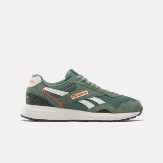 【REEBOK】GL1100 男 運動休閒鞋 復古 麂皮 穿搭 綠(100201235)