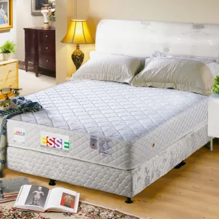 【ESSE 御璽】防蹣抗菌健康記憶2.3硬式彈簧床墊(單人加大3.5尺)