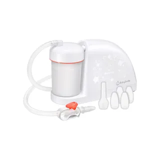 【BabySmile】攜帶型電動吸鼻器 超值全配組(本組合共包含吸鼻器S-303x1+圓頭吸嘴x4+長吸嘴x1)