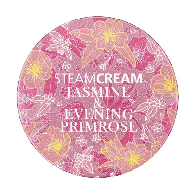 【STEAMCREAM 蒸汽乳霜】1430/茉莉與月見草 75g(甜美優雅香氣)