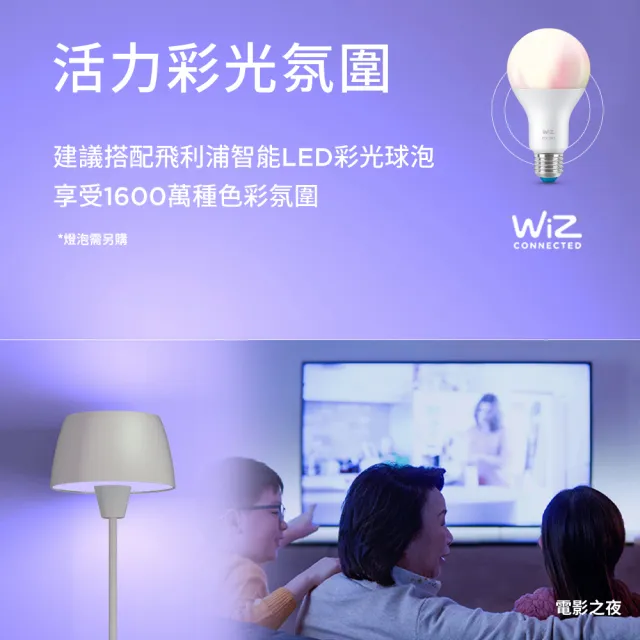 【Philips 飛利浦】44102 Halo氛圍落地燈(PW013/PW014/PW015)