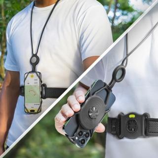 【Bone 蹦克】Tie Connect 2代登山綁接套組二代(單車周邊 手機周邊 登山健行可拆式手機掛繩 通用尺寸)