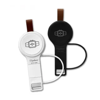 【Wephone】WD03-WC01 輕量便攜 磁吸手錶無線充電器 USB/Type-C雙接頭(適用蘋果/三星/安卓全系列)