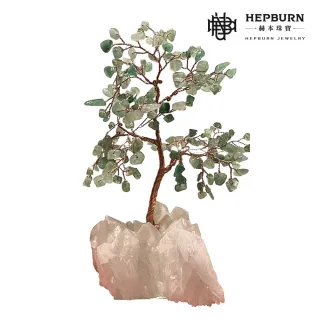 【赫本珠寶】綠東陵-白晶簇水晶樹