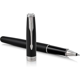 【PARKER】派克 卓爾霧黑白夾 鋼珠筆 法國製造