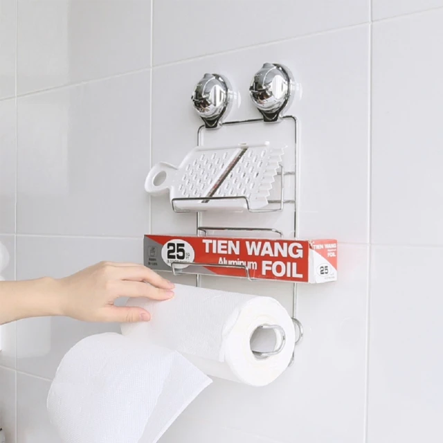 百崴收納 無印風質感三層收納推車(推車置物架 抽屜推車 移動