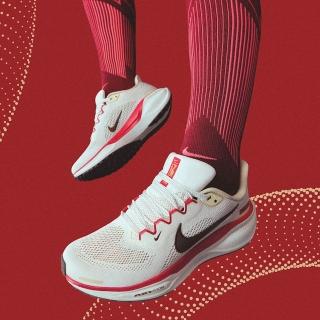 【NIKE 耐吉】運動鞋 慢跑鞋 馬拉松 小飛馬 女鞋 W AIR ZOOM PEGASUS 41 CNY 米白 新年款(HV5985101)