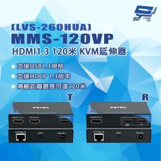 【CHANG YUN 昌運】MMS-120VP HDMI1.3 120米 KVM延伸器T+R LVS-260HUA