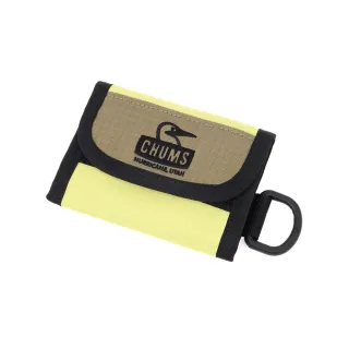 【CHUMS】CHUMS 休閒  Spring Dale Compact Wallet皮夾零錢包 卡其綠/青檸 男 女(CH603475M108)