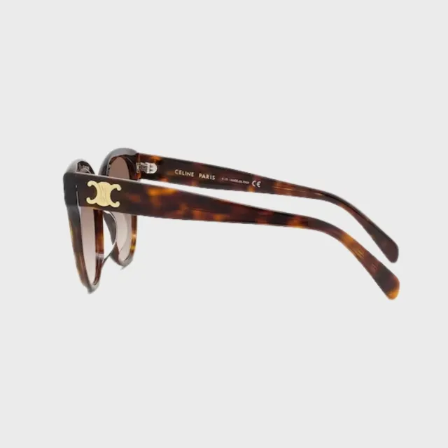 【CELINE】凱旋門蝶形膠框抗UV太陽眼鏡(CL40204F-52F)