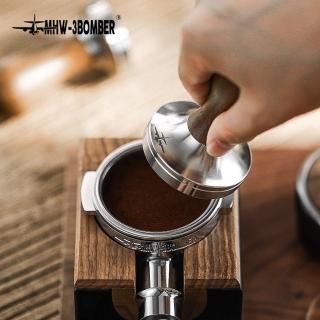【MHW-3BOMBER】VASE 粉錘-胡桃木 51/58(實木壓粉器 51mm 58mm 螺紋 義式咖啡機不銹鋼填壓粉錘)