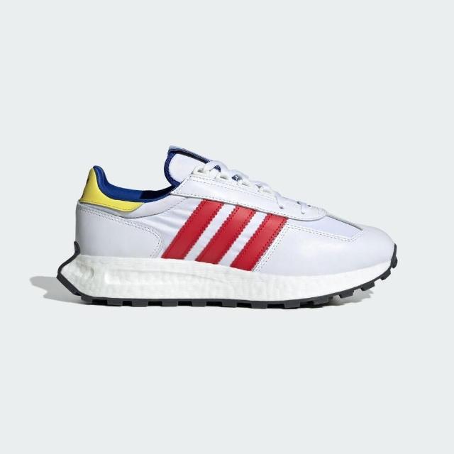 【adidas 愛迪達】Retropy E5 男 休閒鞋 運動 復古 BOOST 緩震 尼龍 舒適 穿搭 白紅(IG9991)