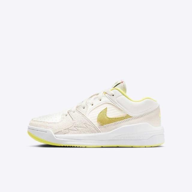 【NIKE 耐吉】Stadium 90 GS 大童 運動休閒鞋 喬丹 緩震 穿搭 白黃(DX4399-181)