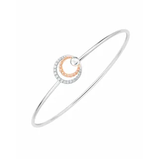 【Just Diamond】鎮金店 18K金 月夜銀河 鑽石手環