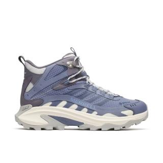 【MERRELL】Moab Speed 2 Mid GTX 男 戶外鞋 登山 防水 黃金大底 藍(ML038055)