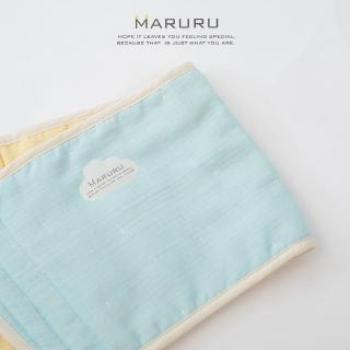 【MARURU】日本六層紗 嬰童肚圍(2-6歲) 夏日檸檬黃M 寶寶肚圍/純棉肚圍/睡覺肚圍