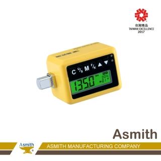 【Asmith(鐵匠牌)】3-60Nm內凹外凸皆三分頭WS-60-2 電子式數顯扭力轉接頭板手(數位扭力顯示器、扳手)