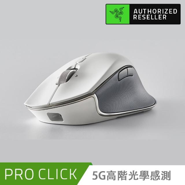 【Razer 雷蛇】滑鼠墊超值組 Pro Click Humanscale 人體工學無線滑鼠+Pro Glide M 防滑滑鼠墊(魔物獵人適用