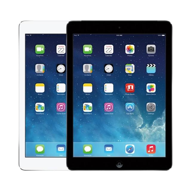 【Apple 蘋果】B級福利品 iPad Air WiFi Cellular A1475 9.7吋 平板電腦(32G/贈皮套)