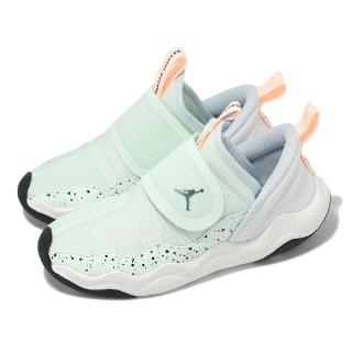 【NIKE 耐吉】童鞋 Jordan 23/7 Easyon PS 中童 薄荷綠 魔鬼氈 無鞋帶 休閒鞋(DQ9293-301)