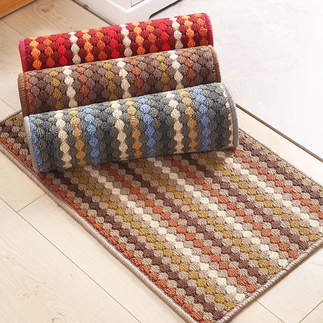 聚時柚 2件組高質感120*40+60*40cm廚房吸水玄關