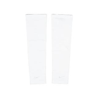 【NIKE 耐吉】袖套 Dri-FIT UV 白 速乾 防曬 抗紫外線 反光 慢跑 運動(N1004268-109)