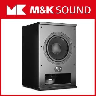 【M&K SOUND丹麥】12吋雙推輓主動式超重低音喇叭(X12-支 MK)