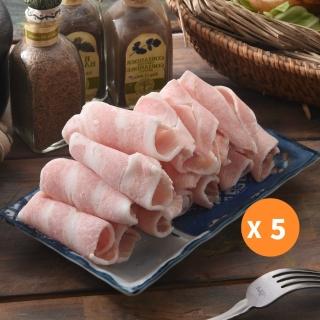【小嚼士】頂級松阪豬肉片 500g 買3送2/共5包(火鍋肉片 燒肉片 烤肉片 冷凍豬肉 霜降豬肉 豬頰肉 豬肉片)