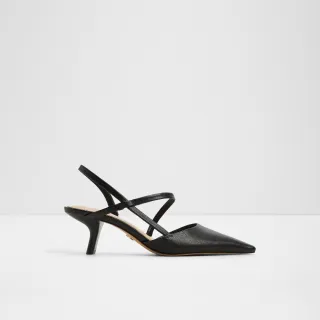 【ALDO】CORDELA-性感純色裸跟設計高跟鞋-女鞋(黑色)