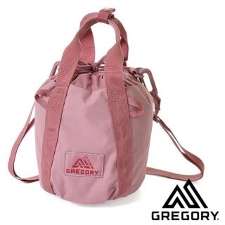 【Gregory】LADYBIRD MINI 3L 輕量抗撕裂兩用圓筒型水桶包.隨身提袋/附鑰匙鉤環(140955 玫瑰粉)
